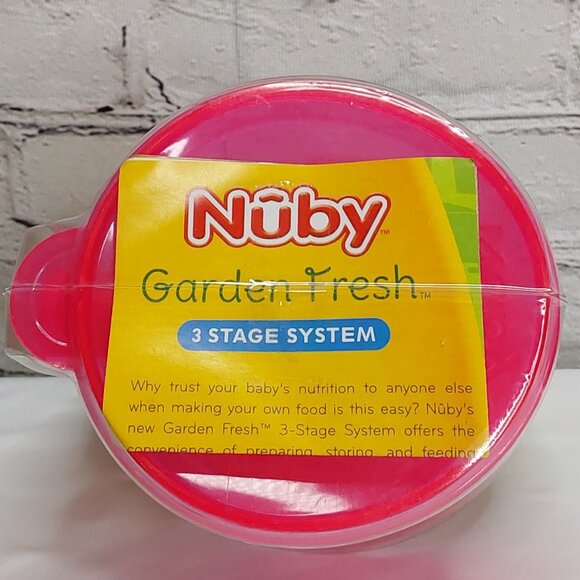 NUBY 'GARDEN FRESH MASH~N~FEED' BOWL & STORAGE - Picture 6 of 16